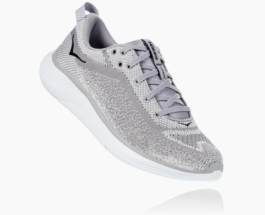 Tenis Hoka One One Mujer Grises - Hupana Flow - XALN35092